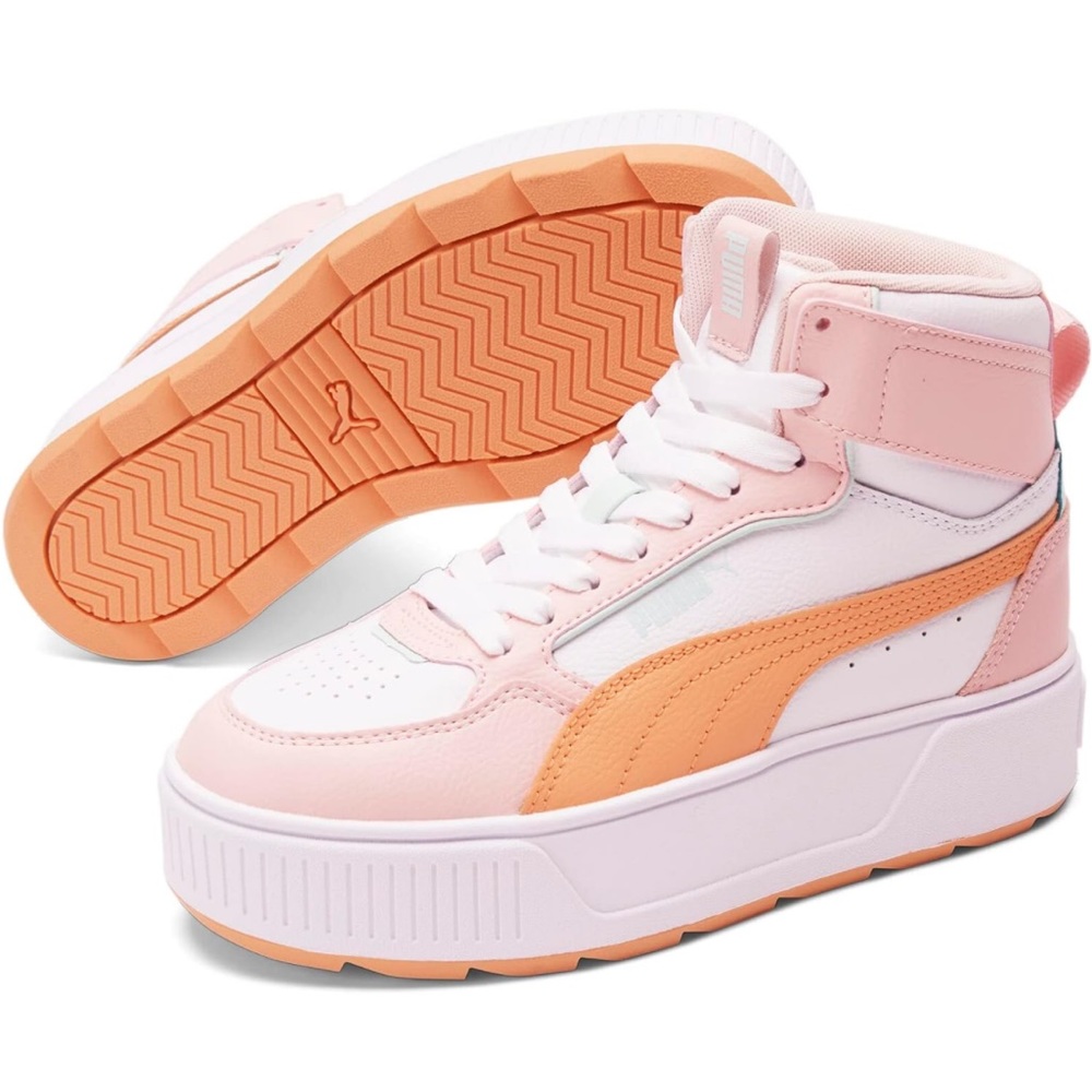 NWT PUMA Unisex Karmen Rebelle High Top Sneakers 8